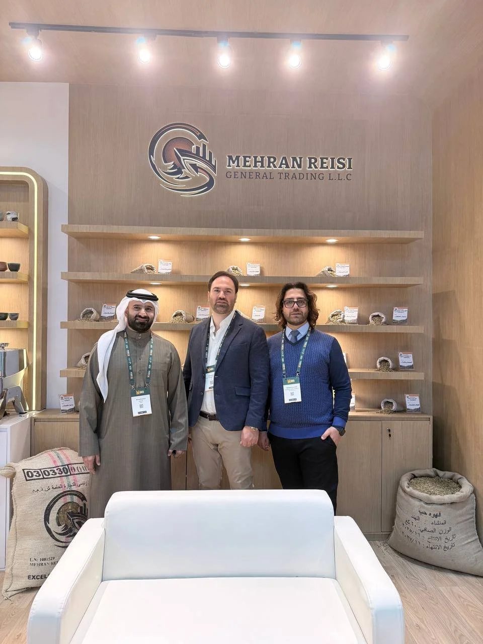 MRGT at a coffee exhibition