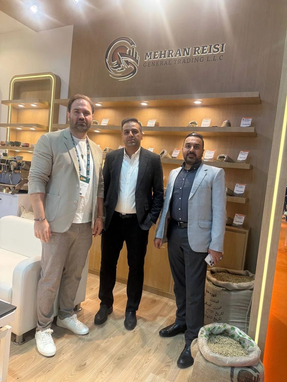 MRGT at a coffee exhibition