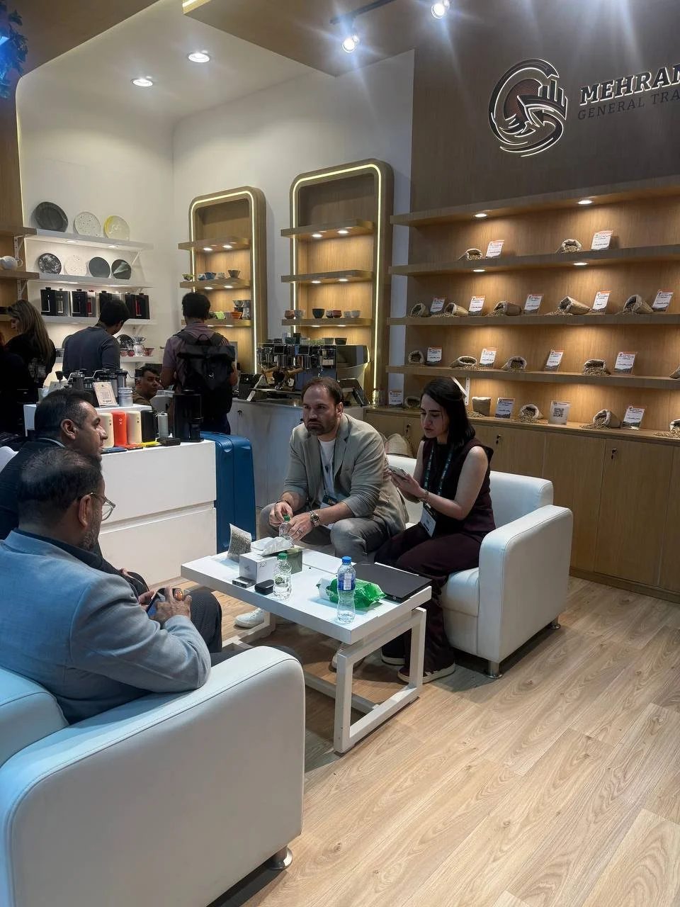 MRGT at a coffee exhibition