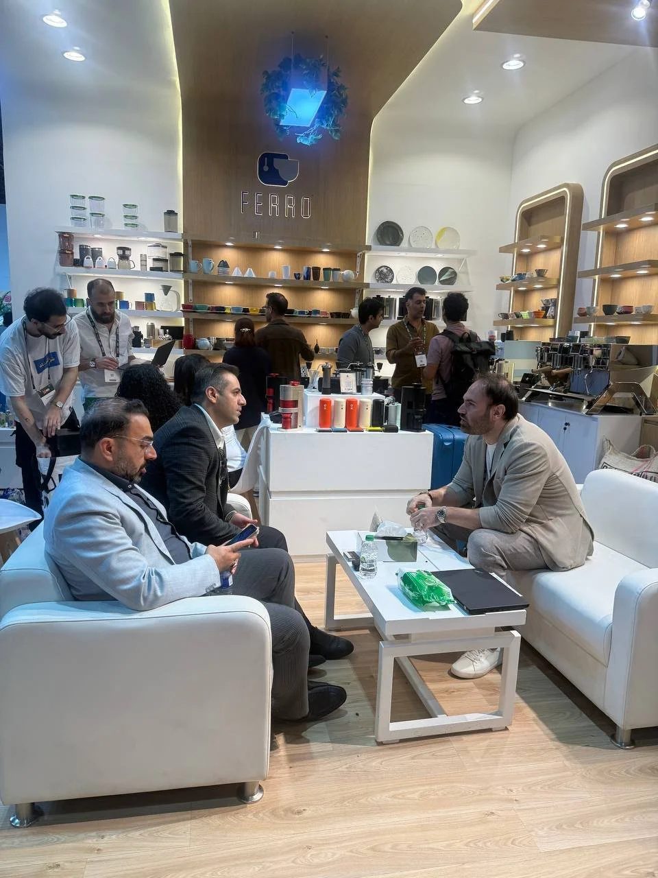 MRGT at a coffee exhibition