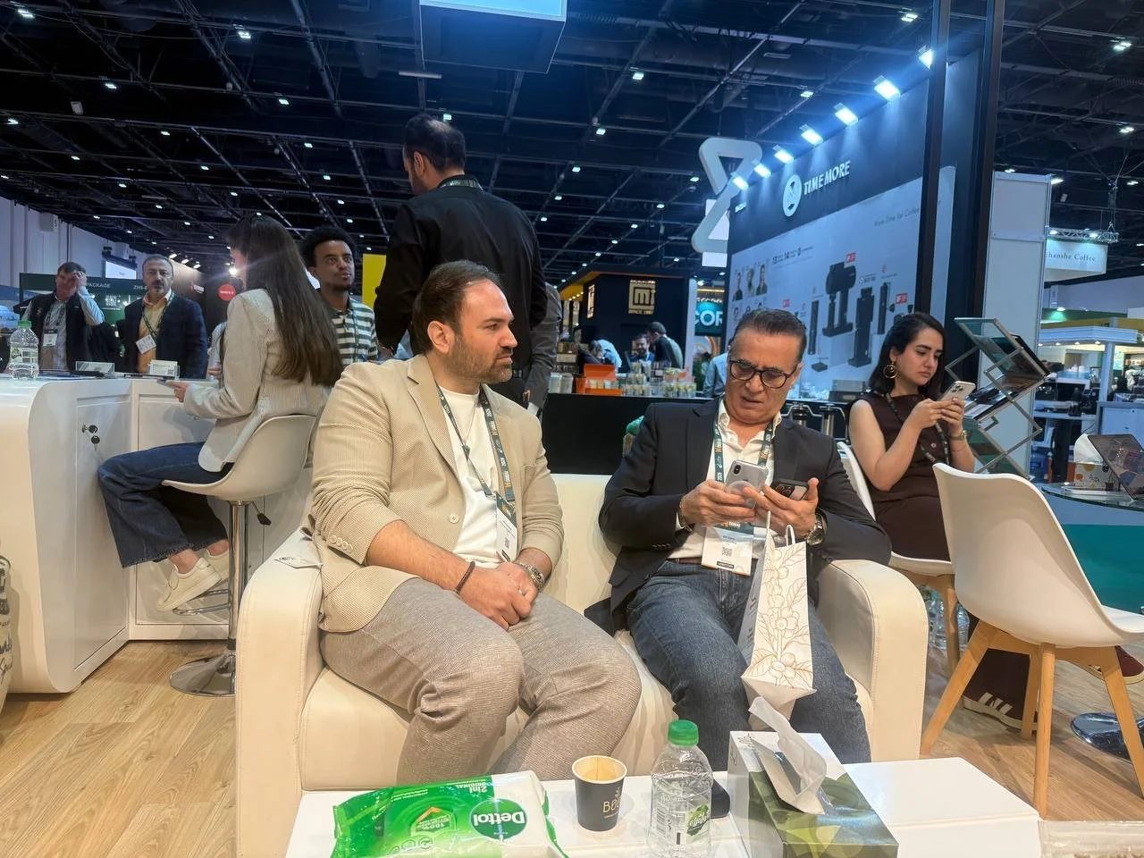MRGT at a coffee exhibition