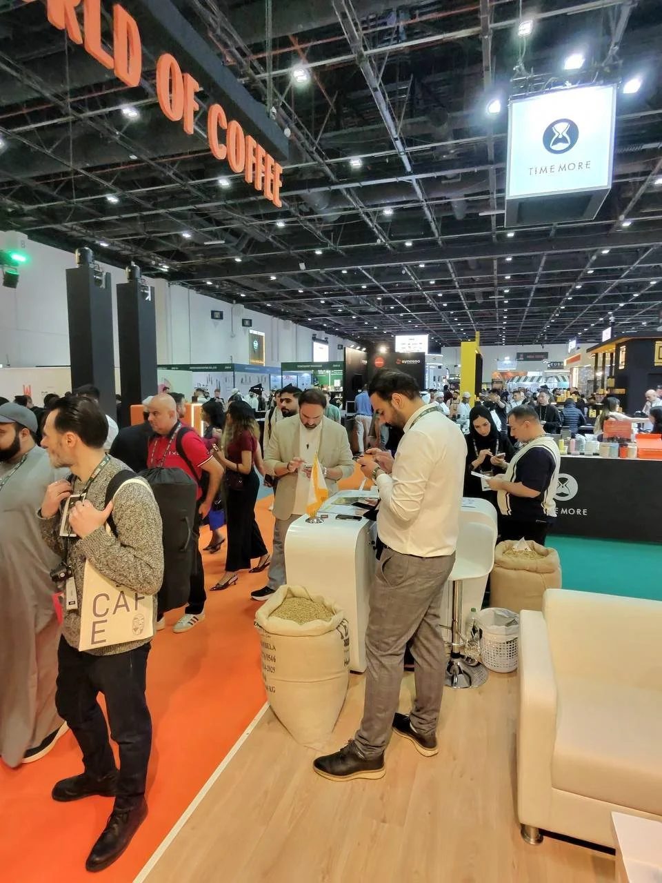 MRGT at a coffee exhibition