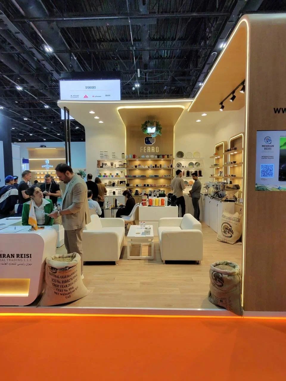 MRGT at a coffee exhibition
