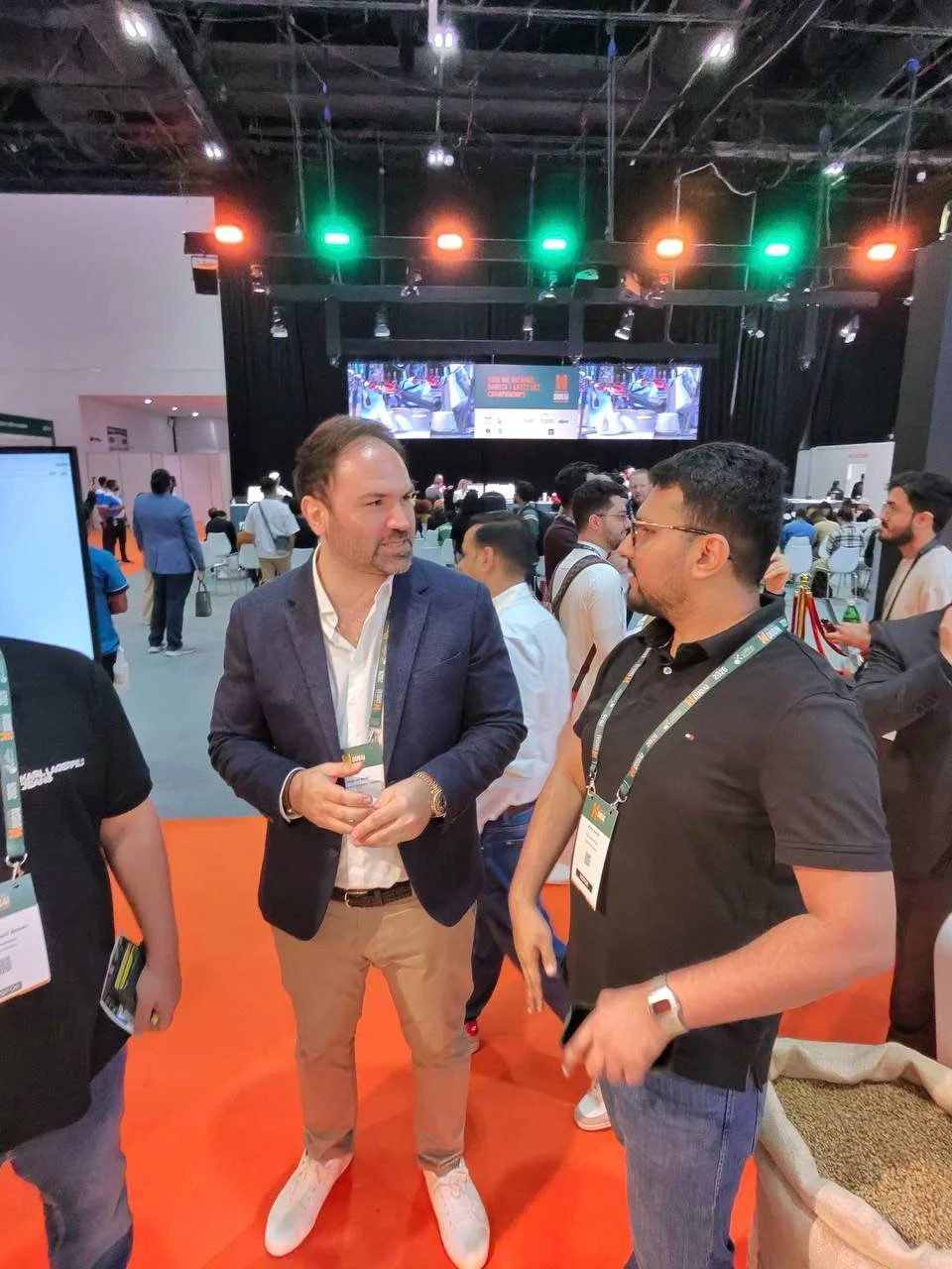 MRGT at a coffee exhibition