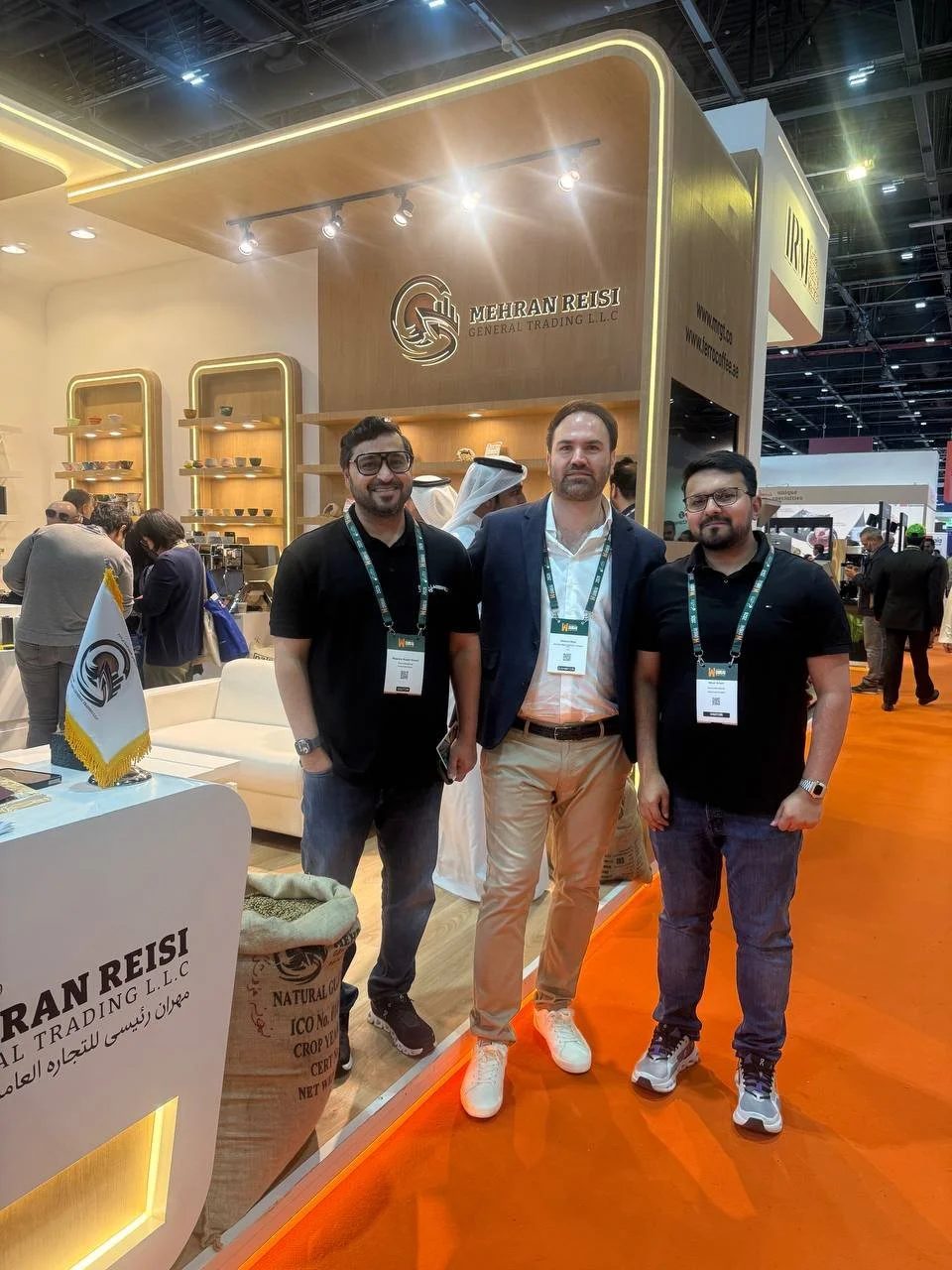 MRGT at a coffee exhibition
