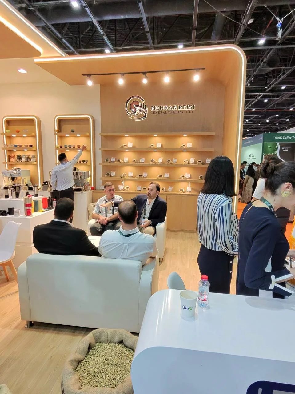 MRGT at a coffee exhibition