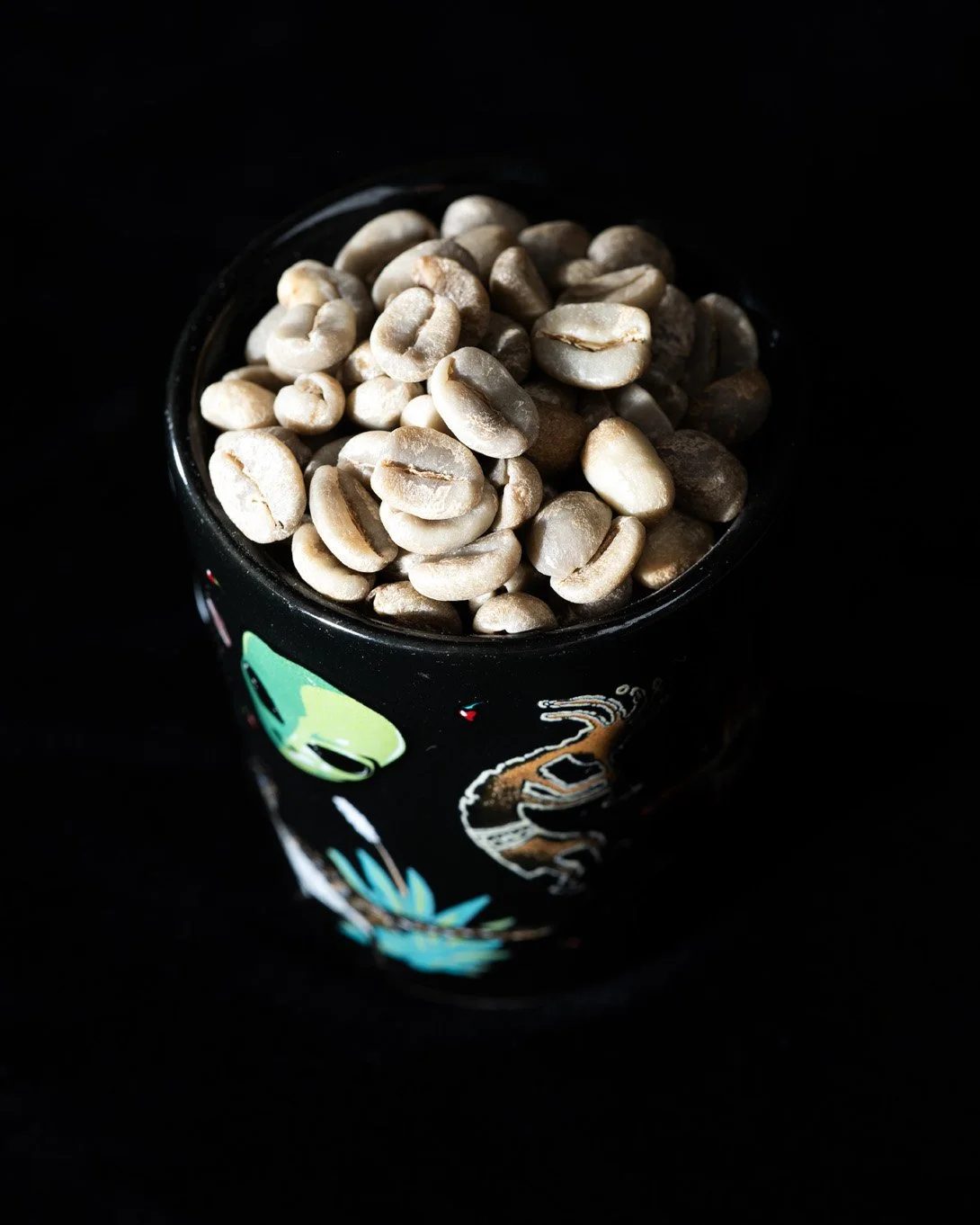 Sample green coffee photograph. Not a listed MRGT origin.