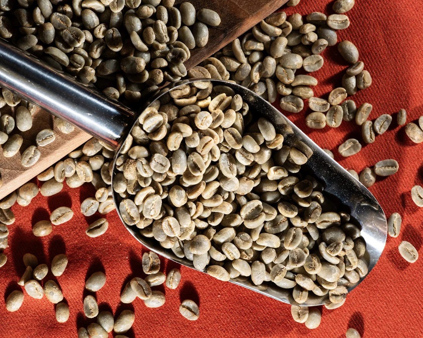 Sample green coffee photograph. Not a listed MRGT origin.