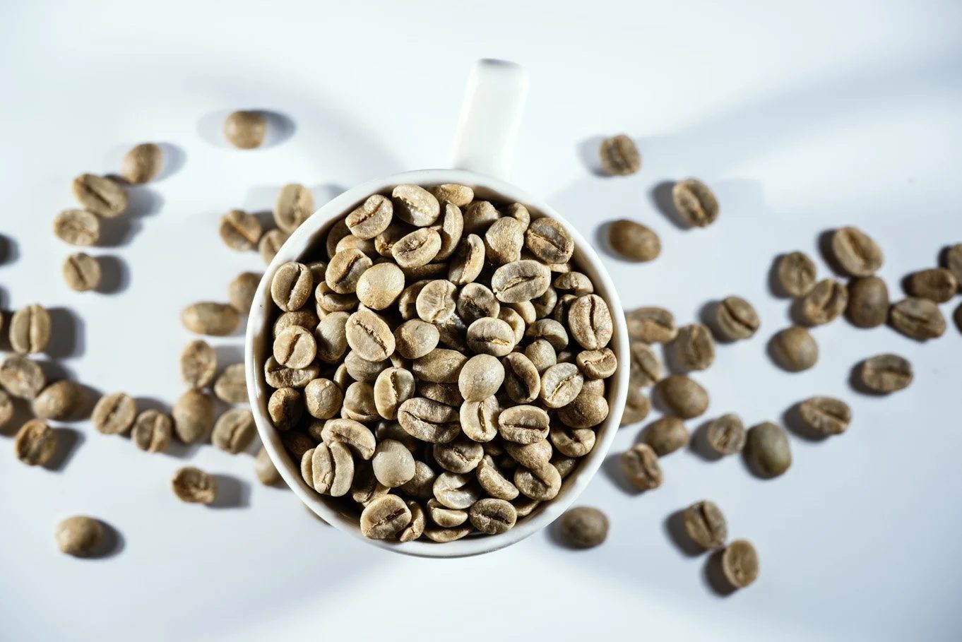 Sample green coffee photograph. Not a listed MRGT origin.